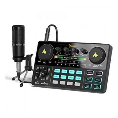 Maono MAONOCASTER Lite AU-AM200 S1 Portable All-In-One Podcast...